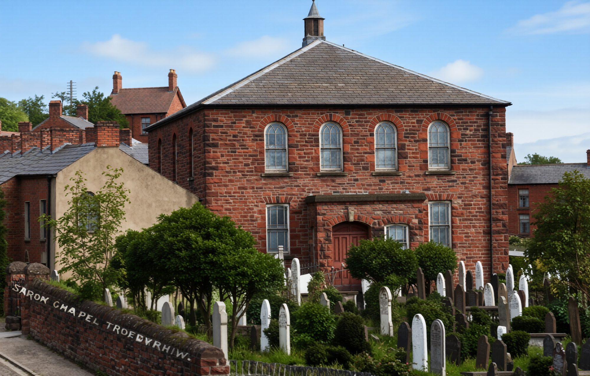 Saron Chapel and graveyard, Troedyrhiw